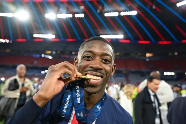 Dembele Kemenangan Liga Champions temp