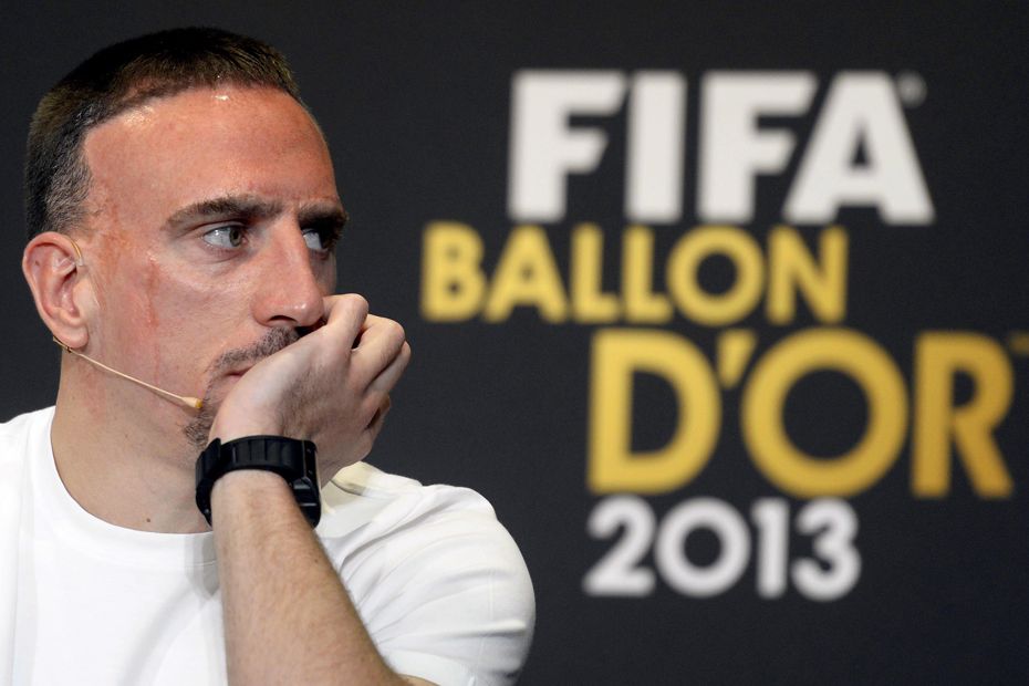 Frank Ribéry d Or dan Cristiano Ronaldo 2013 temp
