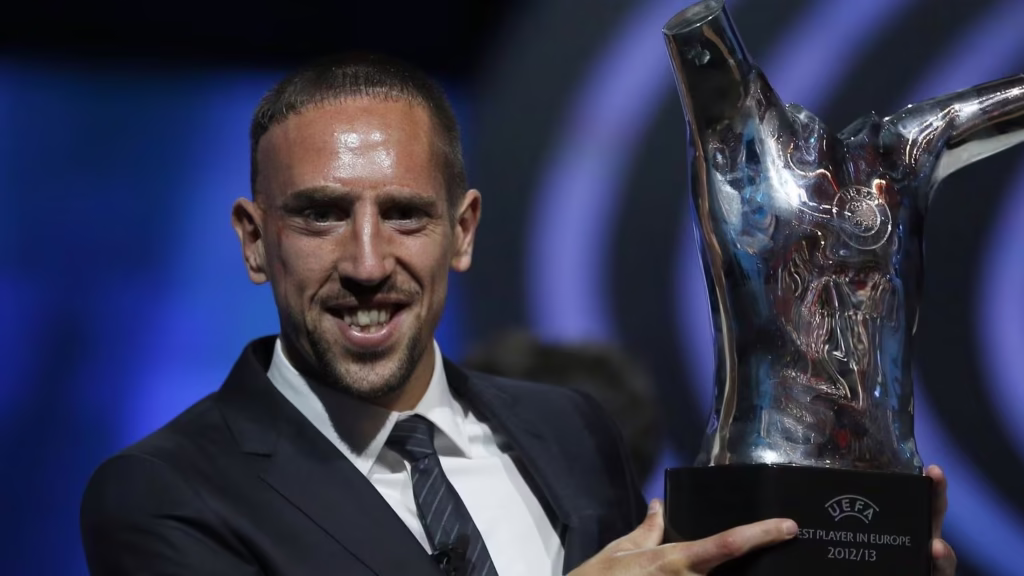 Prestasi Franck Ribéry di Liga Champions