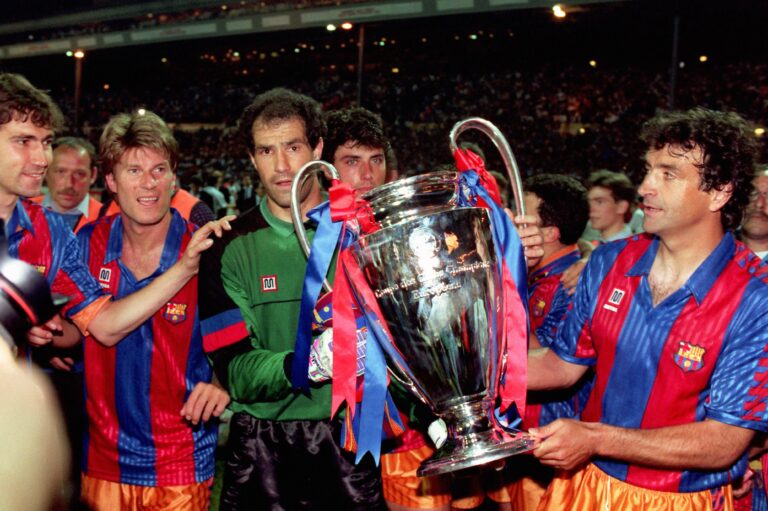Barcelona Rayakan Liga Champions 1992 di Casa Lampazas